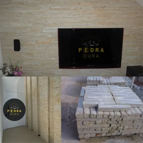 Filete Pedra São Tomé Amarelo Serrado - Revestimento 