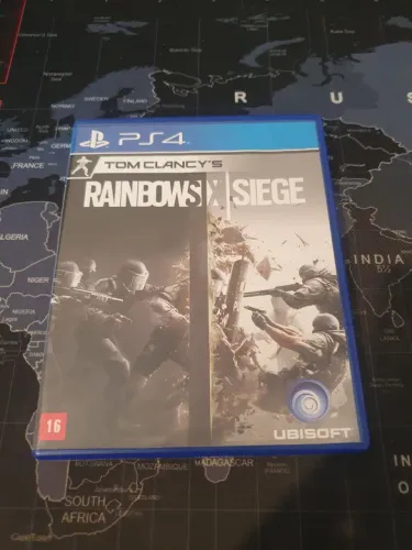 Jogo PS4 Tom Clancy's Rainbow Six Siege