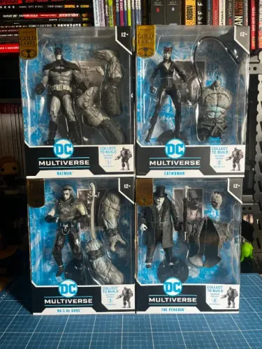 Boneco Mcfarlane Toys Solomon Grundy Wave Set Gold Label
