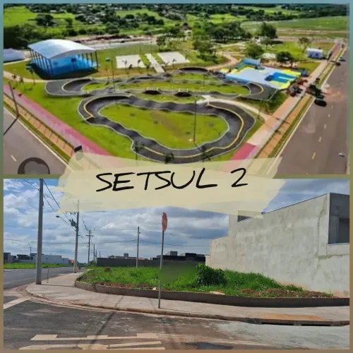Terreno - Lote a venda 242m2 $ 147mil + 19 parc no Setsul 2 | Zona Sul Rio Preto