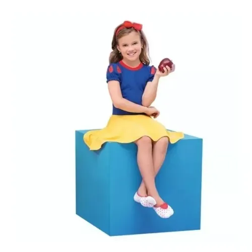 Fantasia Branca de Neve - Tamanho 10 Anos