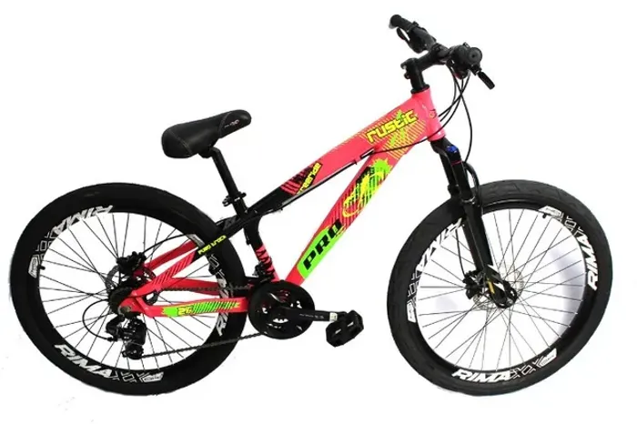 Bicicleta Aro 26 MTB Pro-X Rustic Freeride Alumínio Reforçado 21344