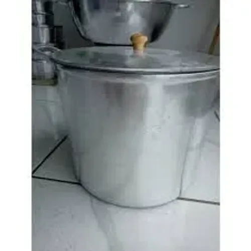 Caldeirão Industrial 25 litros Alumínio batido Profissional