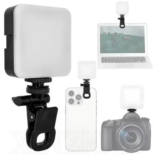 Iluminação Estúdio Fotográfico Maquiagem-Telefone Celular Luz Preenchimento Selfie-Mini 