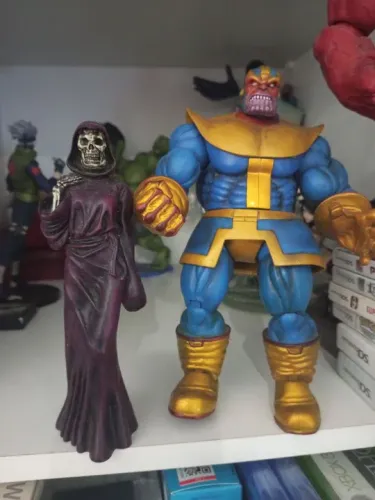 Thanos e morte Marvel select diamond boneco figura