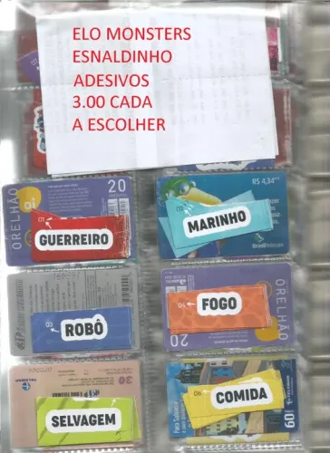 figurinhas esnaldinho adesivos a escolher a partir 2.00 cada