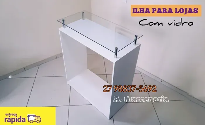 Balcão ilha de centro 