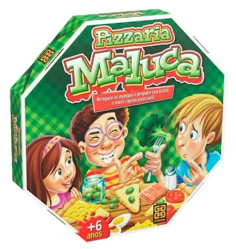 jogo de tabuleiro pizzaria maluca grow