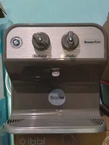 Purificador de água brazon ipure alcalino ozonizado 