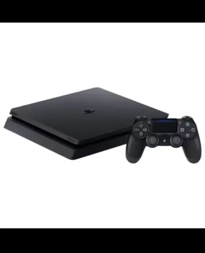 Playstation 4 slim/1 tera de hd e 1 Controle semi novo na caixa