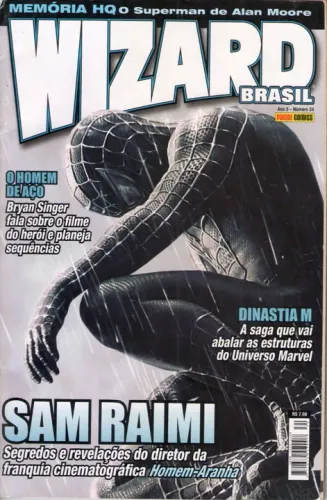 Wizard Brasil Nº 34 - Reportagens E Quadrinhos - 84 Pgs.