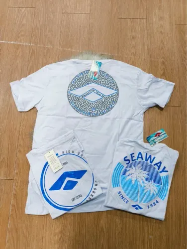 Camisas Branca Seaway algodão 
