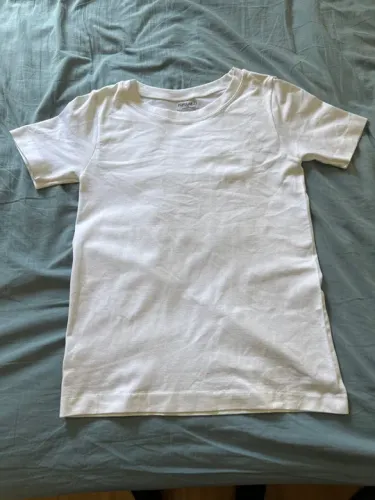 Camiseta spandex TAM P branca 