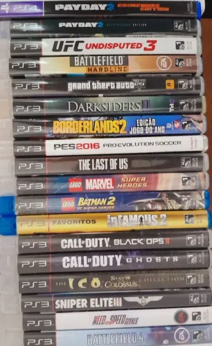 JOGOS DE PS3 (Leia a descrição)