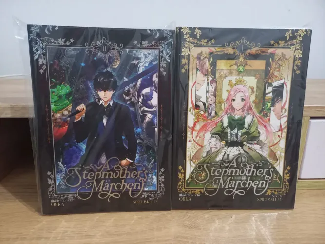 Manhwa A Stepmother's Marchen Vol. 1, 2 e 3 (INGLÊS)