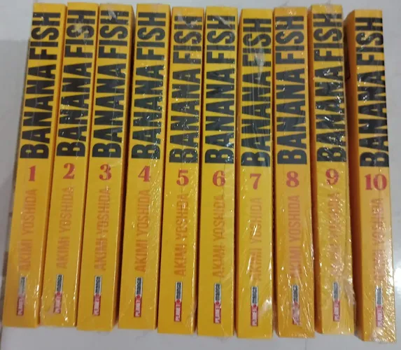 Mangá Banana Fish 1 a 10 coleção completa lacrada