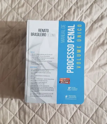 Processo Penal (vol. único) - Renato Brasileiro (2020)
