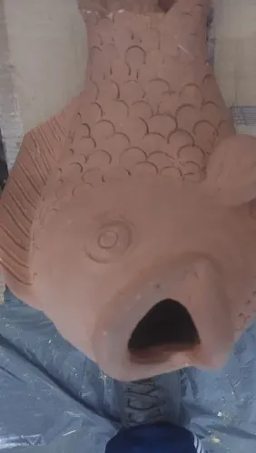 Vasos de Cerâmica Mato Grossense em Terracota