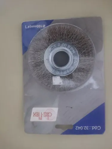Escova de Aço para Esmeril 100mm
