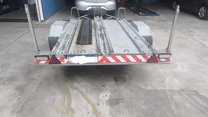 Carretinha reboque de motos 