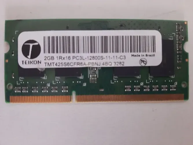 Memoria Ddr3 2gb Teikon Tmt325s6efr8a 1rx16 Pc3l 12800 1.35v