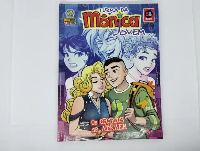 Gibi Monica Jovem n. 60 ano 2013: Os opostos se atraem