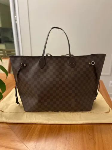 Bolsa Louis Vuitton Damier Ebene Neverfull GM - LCR
