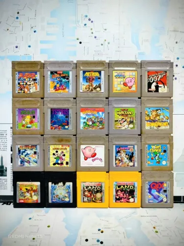 Jogos de Gameboy clássico originais 