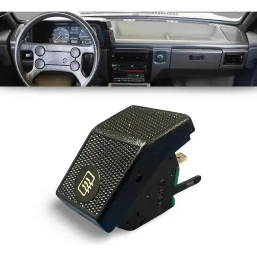 Botão Desembaçante Painel Satélite Parati Gl Gls Original Vw