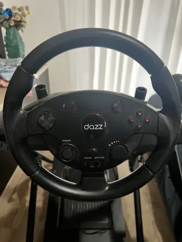 Vendo Volante Dazz Force Driving com Suporte