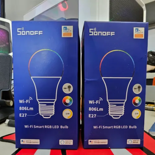 Lâmpada Sonoff B05 9w E27 Wifi Red RGB Alexa, Google, Ewelink 220v