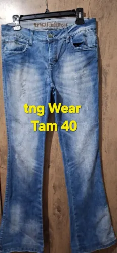 Calça jeans feminina tng Wear Tam 40