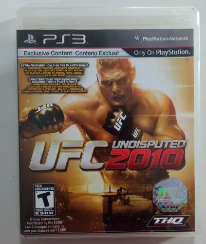 UFC Undisputed 2010 - PS3 original Fisico