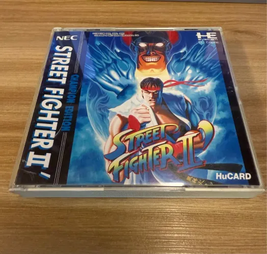 Street Fighter II Champion Edition - HuCARD PC Engine