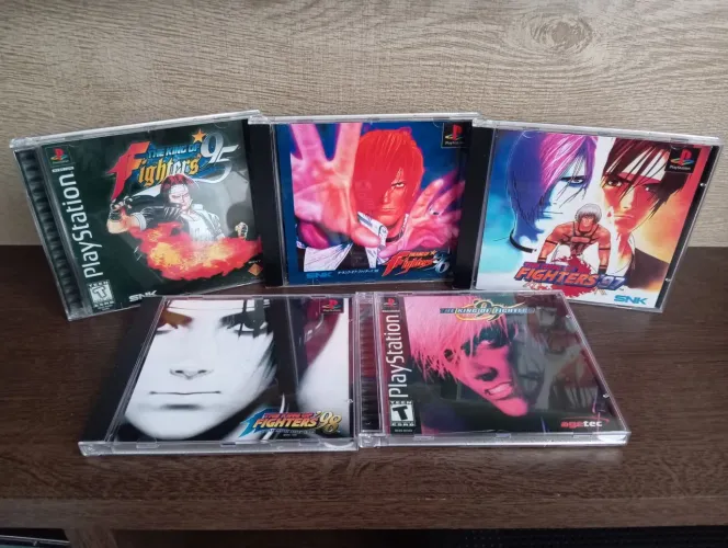 Coleção The King of Fighters para PS1 (REPRÔ)