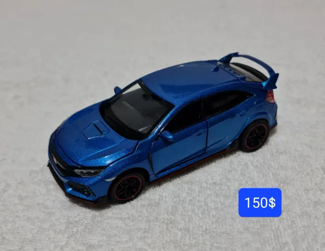 Carrinho miniatura Honda Civic Type-R 