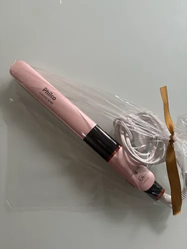 Prancha Philco chrome rose