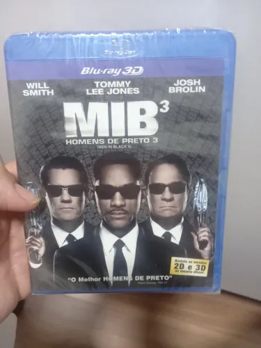 BLU RAY HOMENS DE PRETO 3 LACRADO
