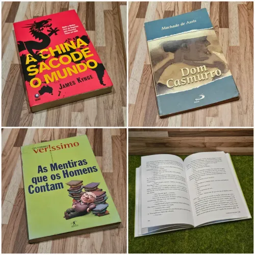 3 Livros Clássicos (Lote Único)