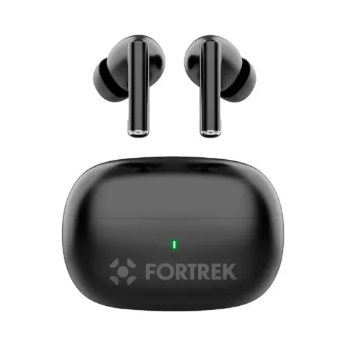 Fone de Ouvido Bluetooth Sem Fio Fortrek HWS1 Preto - AC3094