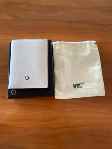 Carteira Montblanc em couro