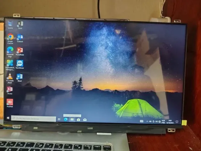 Tela Led Slim 15,6" 30 pinos Dell Acer Hp Aceita Cartão Só Venda