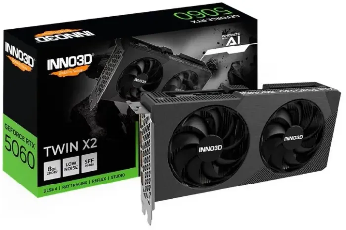 RTX 5060 8gb Twin X2 INNO3D (Novas e Lacradas + Garantia)