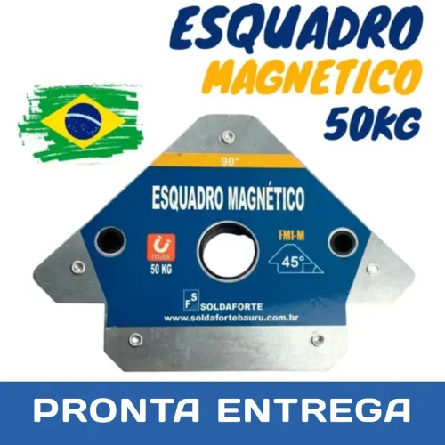 ESQUADRO MAGNÉTICO 50Kg