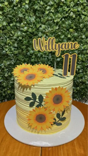 Bolo decorado 