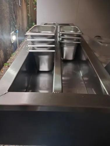 Condimentadora inox/ cozinha 