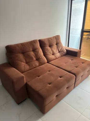 SOFÁ RETRÁTIL 3 lugares