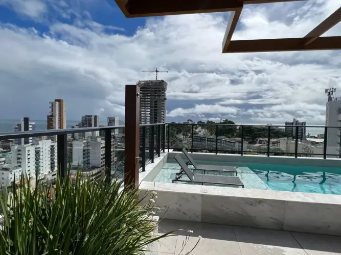 Apartamento para venda tem 27 metros quadrados com 1 quarto em Barra - Salvador - Bahia