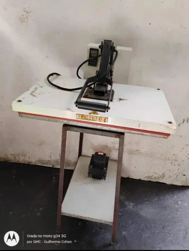 Prensa térmica plana 60x40cm - Para sublimação e estamparia