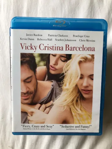 Blu-Ray Vicky Cristina Barcelona. Importado. Sem legendas em Português